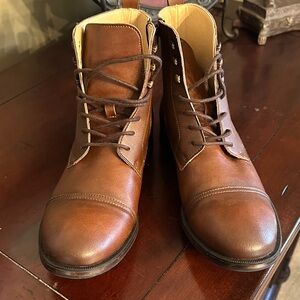 nae Classic Brown Leather Men's Boots